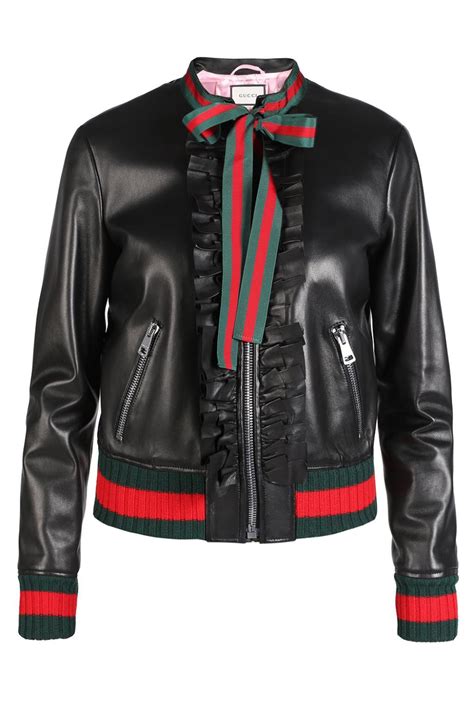 how much is a gucci leather jacket|gucci leather jacket women's.